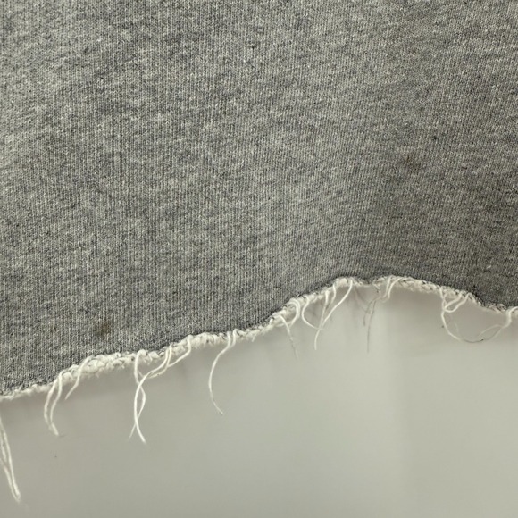 Cinq à Sept Blaise Bonne Nuit Paris Sweatshirt Grey‎ XS Women's Cotton Raw Hem - Picture 6 of 10